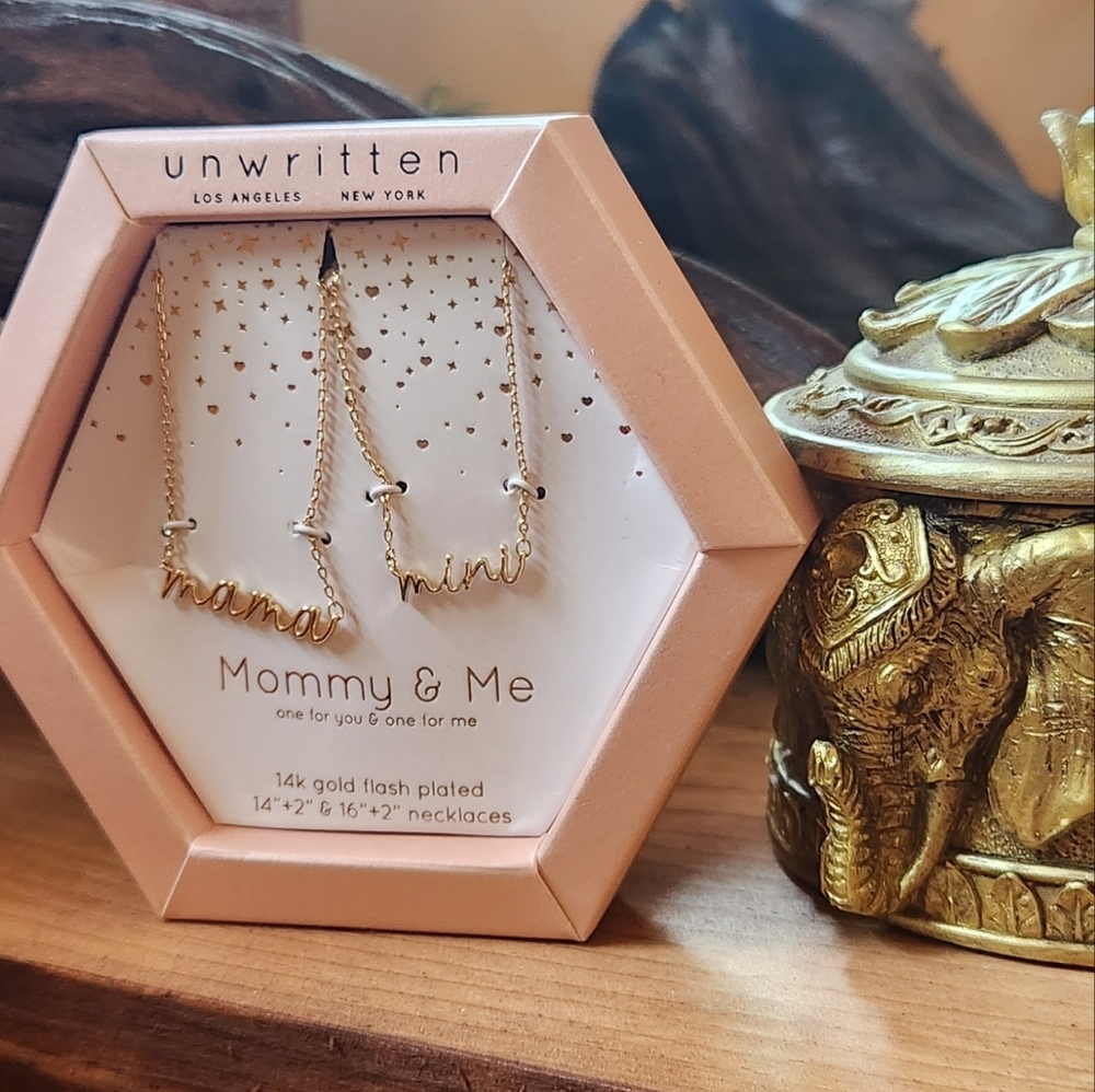 New‎ 14k necklaces Mommy & me - Picture 4 of 4